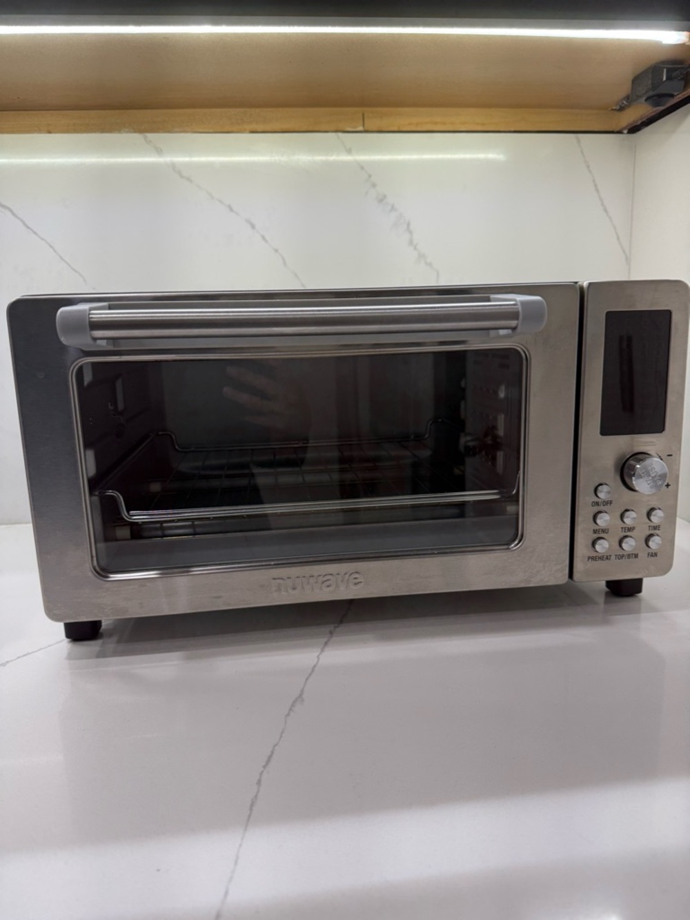 NuWave Stainless Steel Countertop Toaster Oven - Silver